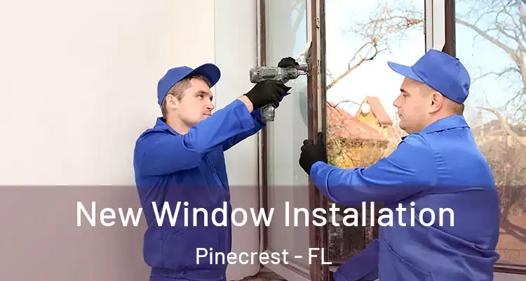  New Window Installation Pinecrest - FL
